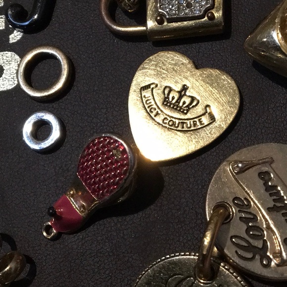 Juicy Couture scrap, mostly vintage, for repairs or upgrades 40 + pieces - Picture 7 of 10